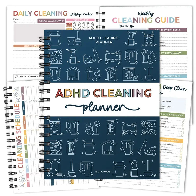 BelkaMinds™ ADHD Cleaning Planner