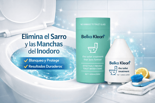 ¿Cómo limpiar el inodoro y quitar el sarro y la terrible línea amarilla? (Guía fácil y rápida) - BELKA PRO®