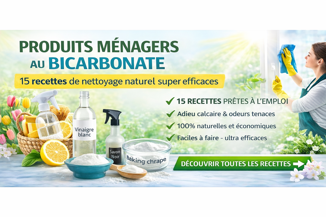 Produits ménagers fait maison au bicarbonate : 15 recettes efficaces pour toute la maison - Belka Pros®