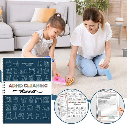 BelkaMinds™ ADHD Cleaning Planner