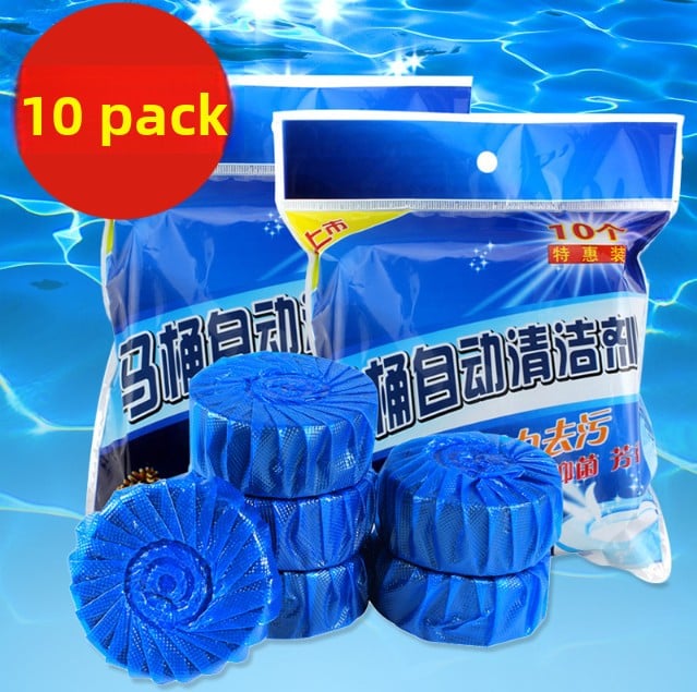 Belka Pro™ – Pastilles WC Nettoyantes & Désodorisantes Lavande (Lot de 10)