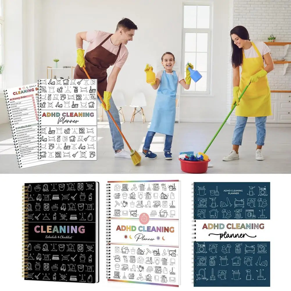 BelkaMinds™ ADHD Cleaning Planner