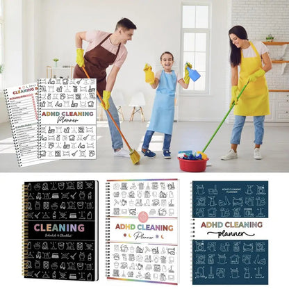 BelkaMinds™ ADHD Cleaning Planner