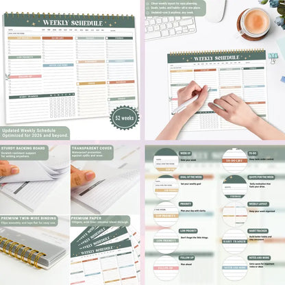 BelkaMinds™ ADHD Cleaning Planner