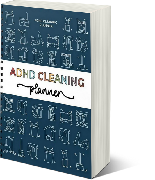 BelkaMinds™ ADHD Cleaning Planner