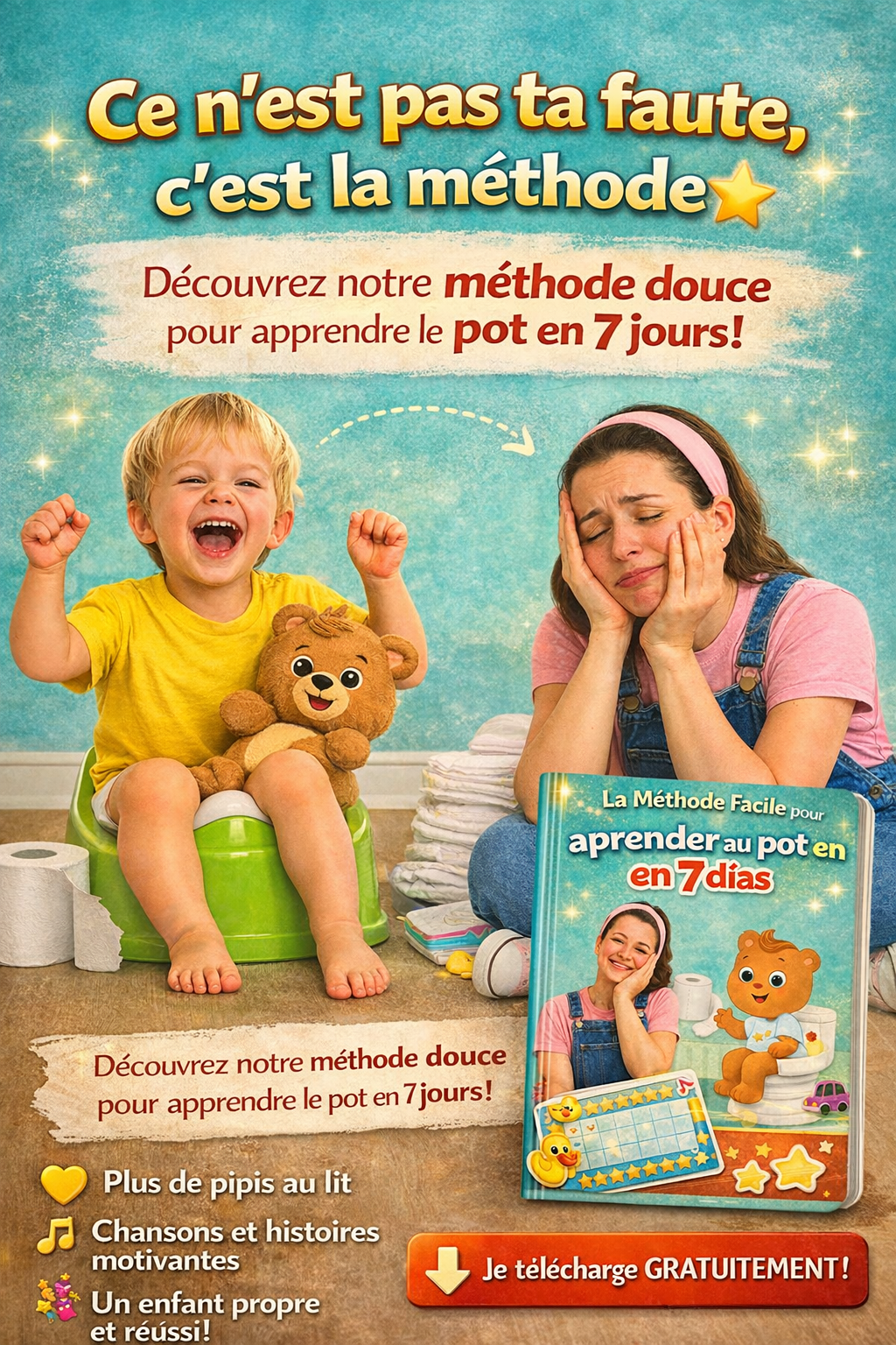 La méthode douce pour apprendre le pot en 7 jours - BELKA PRO®