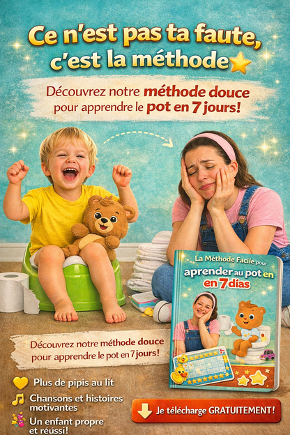 La méthode douce pour apprendre le pot en 7 jours - BELKA PRO®