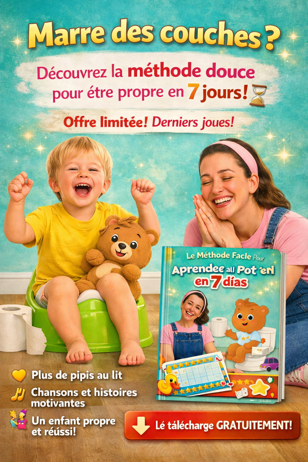La méthode douce pour apprendre le pot en 7 jours - BELKA PRO®