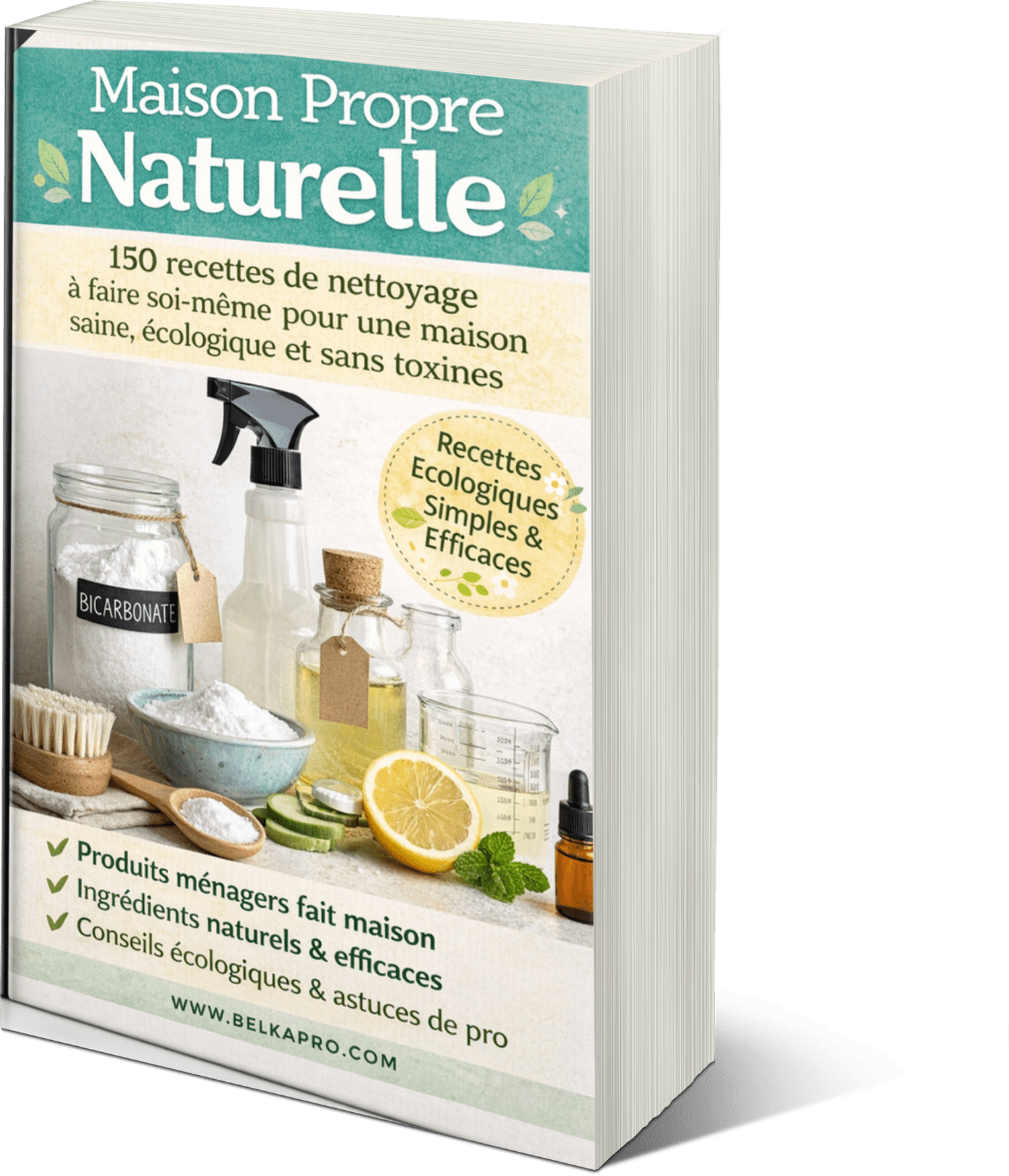 Maison Propre & Naturelle — Le guide complet des produits ménagers naturels - Belka Pros®
