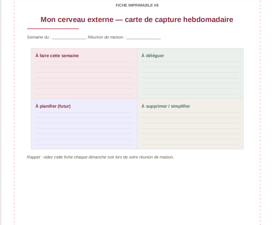 Tête Libre — Le système complet pour arrêter de tout porter seule - Belka Pros®