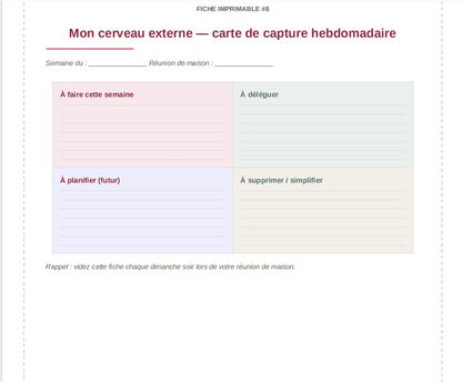 Tête Libre — Le système complet pour arrêter de tout porter seule - Belka Pros®